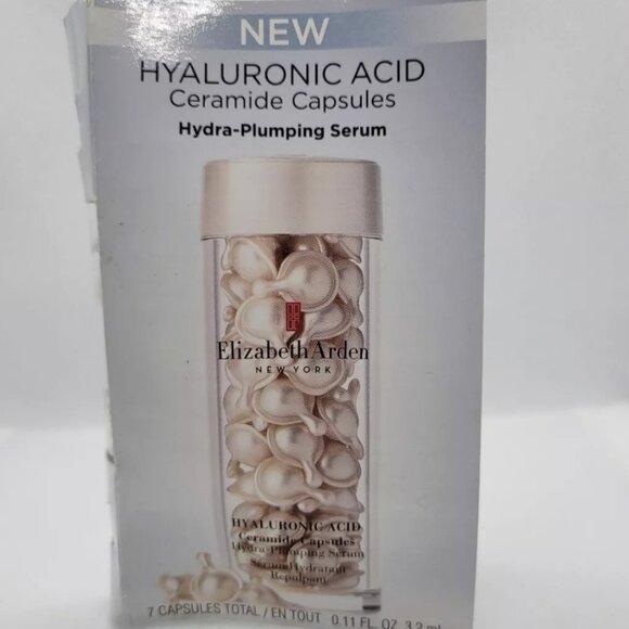 Elizabeth Arden Other - Elizabeth Arden Hyaluronic Acid Ceramid Capsules : Hydra-Plumping Serum - 7 ct
